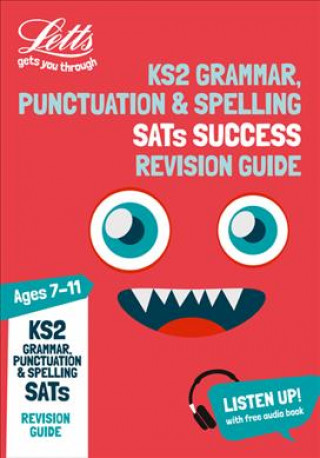 Book KS2 English Grammar, Punctuation and Spelling SATs Revision Guide Letts KS2