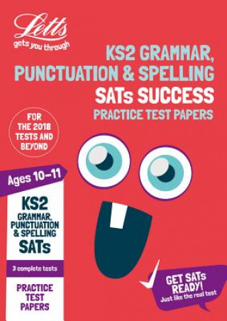 Carte KS2 English Grammar, Punctuation and Spelling SATs Practice Test Papers Letts KS2