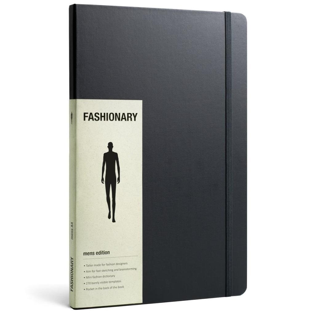 Książka Fashionary Mens Sketchbook A4 