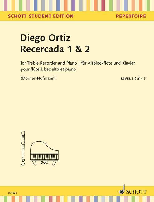 Könyv RECERCADA 1 2 DIEGO ORTIZ