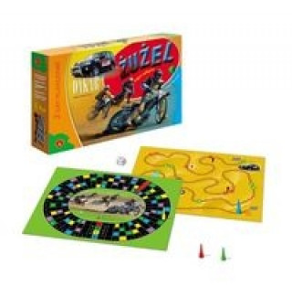 Game/Toy Zuzel / Dakar 2 gry planszowe 