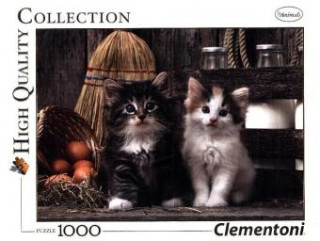 Hra/Hračka Clementoni Puzzle Koťátka 1000 dílků 
