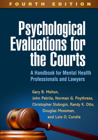 Książka Psychological Evaluations for the Courts Gary B. Melton