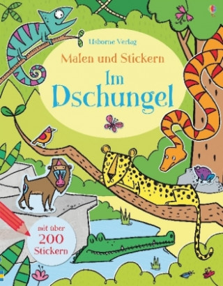 Kniha Malen und Stickern: Im Dschungel Alice Primmer