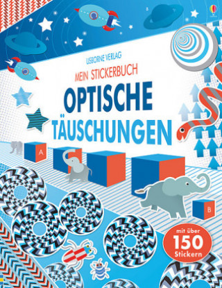 Książka Mein Stickerbuch: Optische Täuschungen Sam Taplin