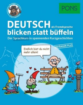 Carte PONS Deutsch als Fremdsprache blicken statt büffeln.  Anfänger Plus 