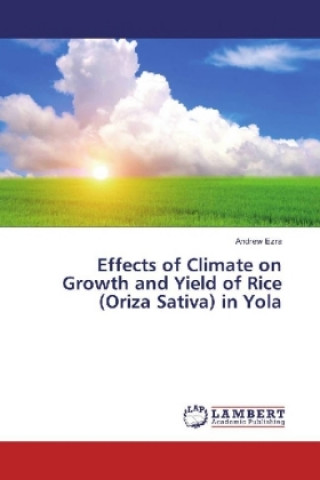 Könyv Effects of Climate on Growth and Yield of Rice (Oriza Sativa) in Yola Andrew Ezra