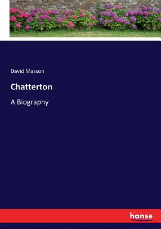 Kniha Chatterton David Masson
