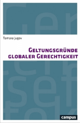 Könyv Geltungsgründe globaler Gerechtigkeit Tamara Jugov