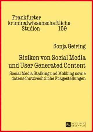 Książka Risiken Von Social Media Und User Generated Content Sonja Geiring