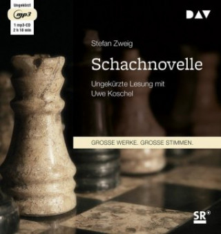 Audio Schachnovelle, 1 Audio-CD, 1 MP3 Stefan Zweig