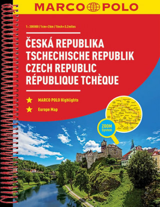 Nyomtatványok Autoatlas Česká republika 1:200 000 