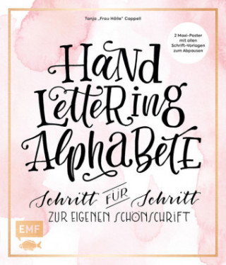 Kniha Handlettering Alphabete Tanja Cappell