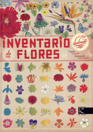 Knjiga Inventario ilustrado de flores VIEGINIE ALADJIDI