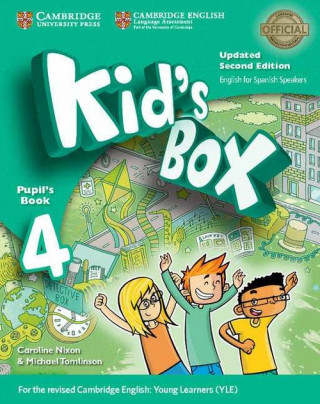 Книга Kid's Box Level 4 Pupil's Book Updated English for Spanish Speakers Caroline Nixon