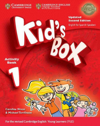 Carte Kid's Box Level 1 Activity Book with CD-ROM Updated English for Spanish Speakers Caroline Nixon