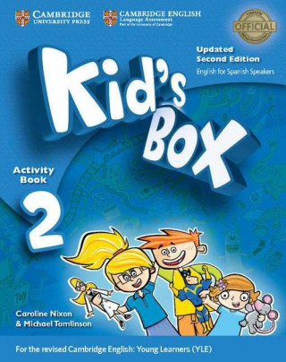Carte Kid's Box Level 2 Activity Book with CD-ROM Updated English for Spanish Speakers Caroline Nixon