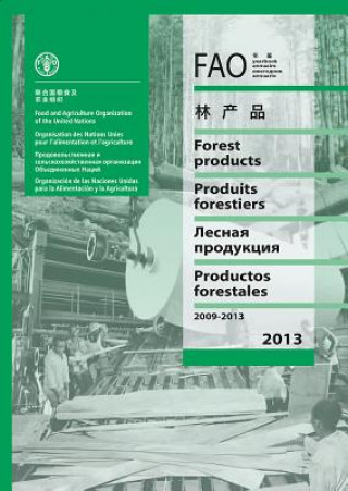Kniha FAO yearbook of forest products 2009-2013 Food and Agriculture Organization