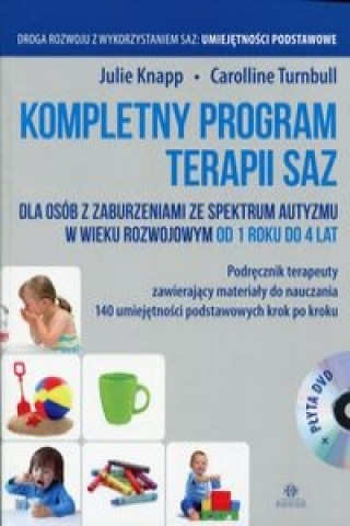 Könyv Kompletny program terapii SAZ Podrecznik terapeuty z plyta DVD Julie Knapp