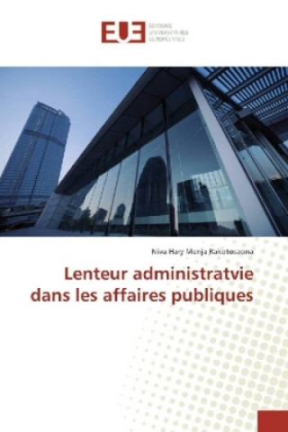 Buch Lenteur administratvie dans les affaires publiques Niva Hary Menja Rakotosaona