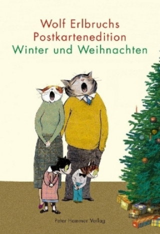 Книга Wolf Erlbruchs Postkartenedition Winter und Weihnachten Wolf Erlbruch