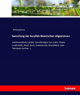 Könyv Sammlung der Kurpfalz-Baierischen allgemeinen Heinrich Preschers