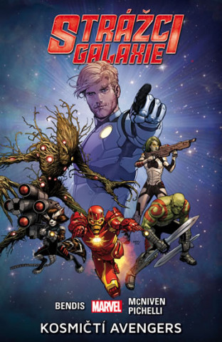 Książka Strážci galaxie Kosmičtí Avengers Brian Michael Bendis