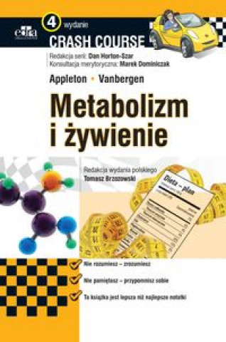Kniha Metabolizm i zywienie Crash Course O. Vanbergen