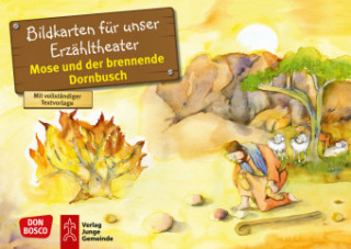 Játék Mose und der brennende Dornbusch. Kamishibai Bildkartenset. Klaus-Uwe Nommensen
