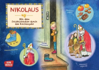 Spel/speelgoed Nikolaus. Kamishibai Bildkartenset. Esther Hebert