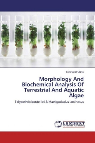 Kniha Morphology And Biochemical Analysis Of Terrestrial And Aquatic Algae Samreen Fatima