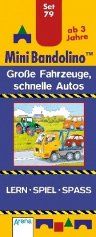 Книга Mini Bandolino Set 79. Große Fahrzeuge, schnelle Autos Britta Vorbach