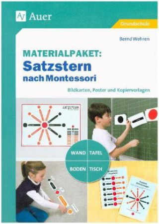 Joc / Jucărie Materialpaket Satzstern nach Montessori Bernd Wehren