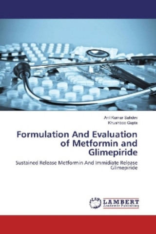 Kniha Formulation And Evaluation of Metformin and Glimepiride Anil Kumar Sahdev