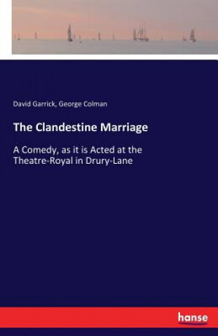 Libro Clandestine Marriage David Garrick