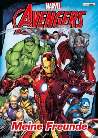 Książka Marvel Avengers Freundebuch 