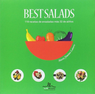 Boek Best Salads MARIA JIMENEZ LATORRE