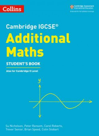 Carte Cambridge IGCSE (TM) Additional Maths Student's Book 