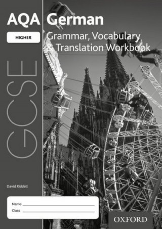 Książka AQA GCSE German Higher Grammar, Vocabulary & Translation Workbook (Pack of 8) David Riddell