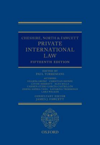 Carte Cheshire, North & Fawcett: Private International Law PAUL; GRU TORREMANS