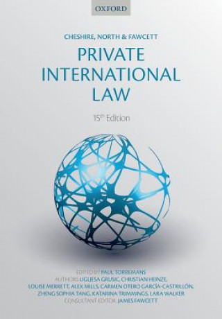 Kniha Cheshire, North & Fawcett: Private International Law PAUL; GRU TORREMANS