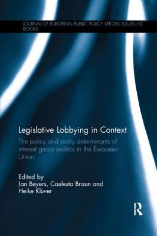 Buch Legislative Lobbying in Context 