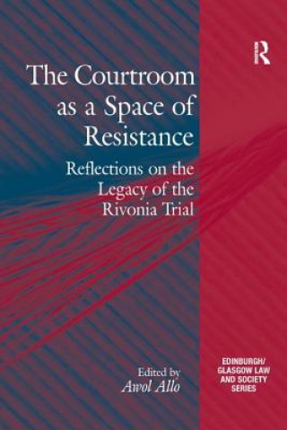 Kniha Courtroom as a Space of Resistance Dr. Awol Allo