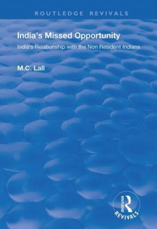 Kniha India's Missed Opportunity Marie C Lall