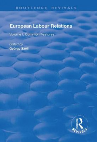 Könyv European Labour Relations Gyorgy Szell