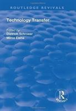 Knjiga Technology Transfer Dietrich Schroeer