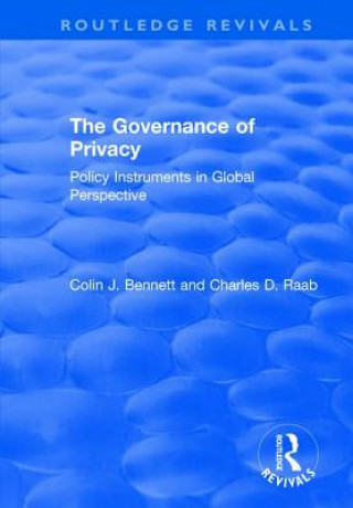 Kniha Governance of Privacy MORGAN