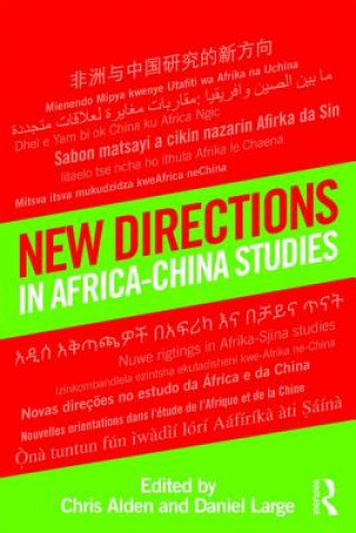 Libro New Directions in Africa-China Studies Chris Alden