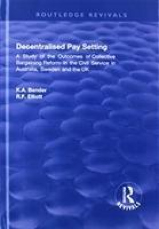 Kniha Decentralised Pay Setting BENDER