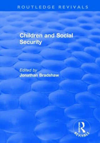 Kniha Children and Social Security BRADSHAW